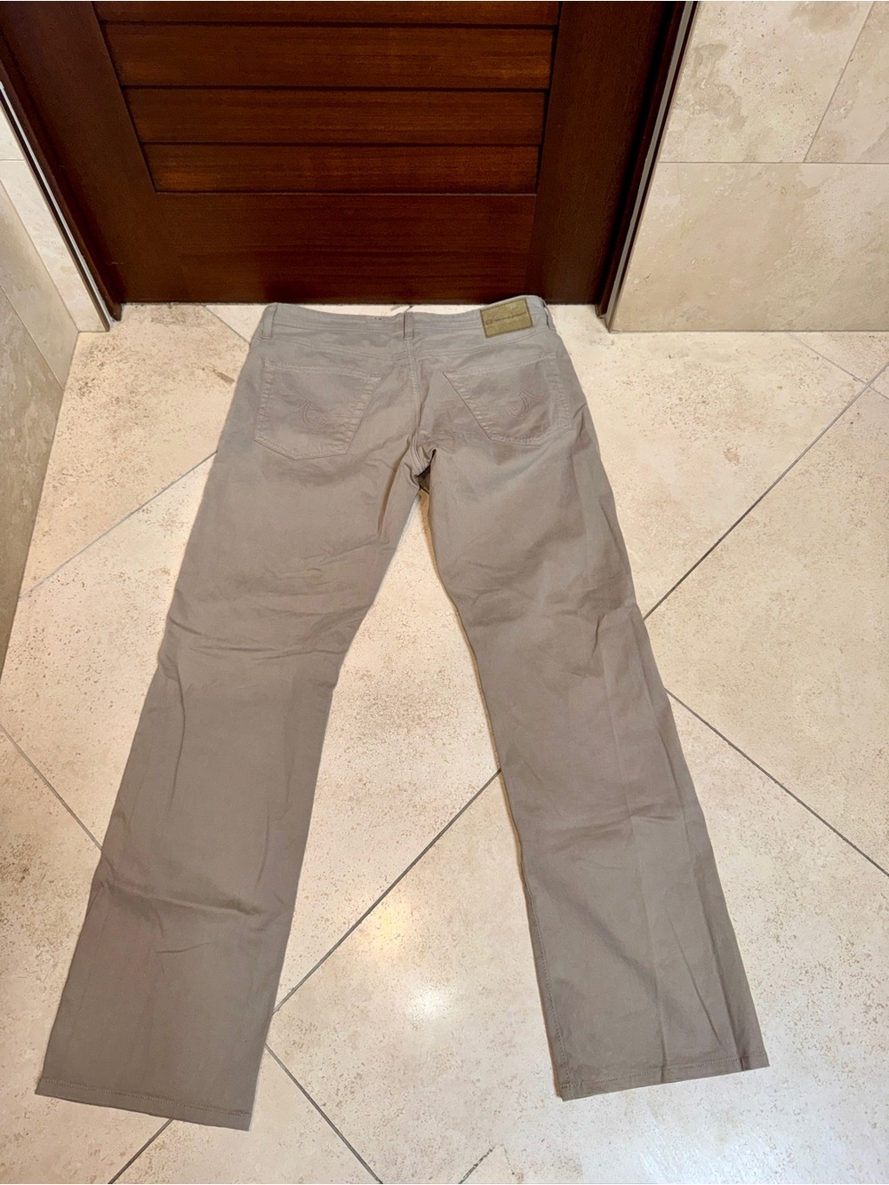 MEN’S AG Adriano Goldschmied The Protege Straight Leg Khaki Size 34 x32